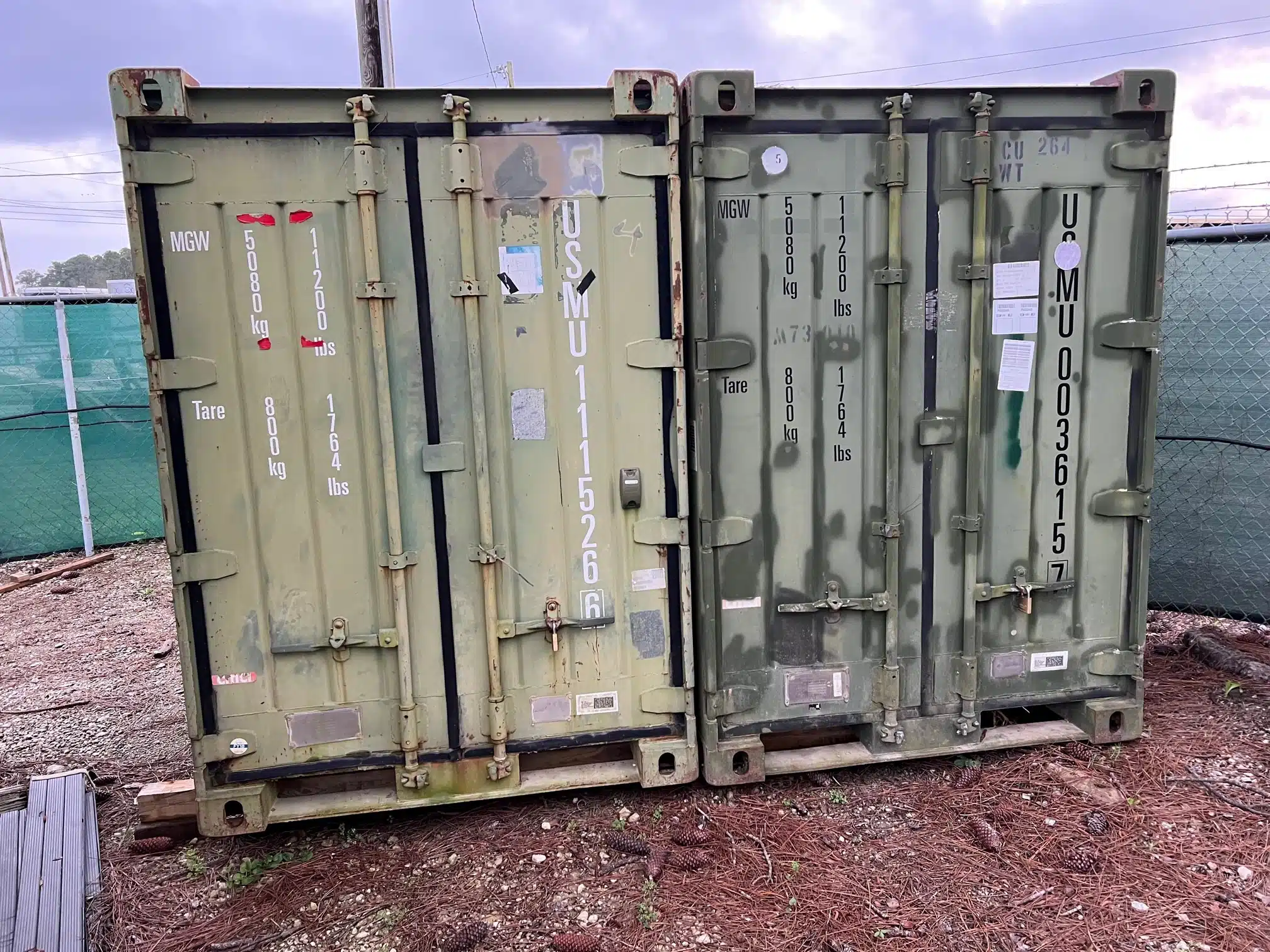 Charleston Marine CMCI 115A Quadcon Storage Container