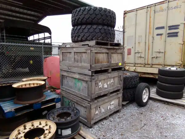 Michelin XZL365/80R20 Tires with Pneumatic Wheels (MRAP) - Image 3