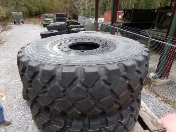 Michelin XZL365/80R20 Tires with Pneumatic Wheels (MRAP) - Image 4