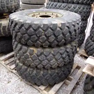 Michelin XZL 1400 x 20 Tires with Wheels (80% Tread)