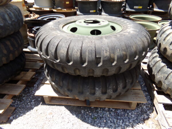 Titan T-Hawk 373, 11.00-20 Tires with 6 Lug Wheels - Image 2