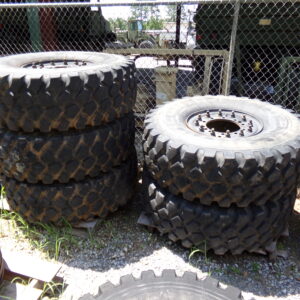 Michelin 16.00R20 MTVR 7 Ton Tires with Wheels