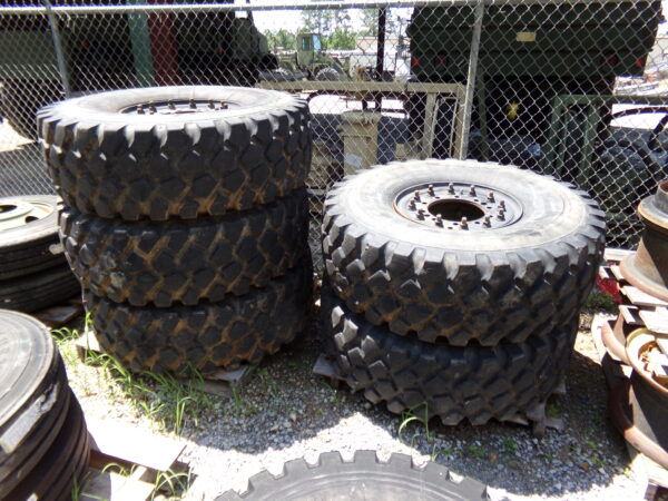 Michelin 16.00R20 MTVR 7 Ton Tires with Wheels