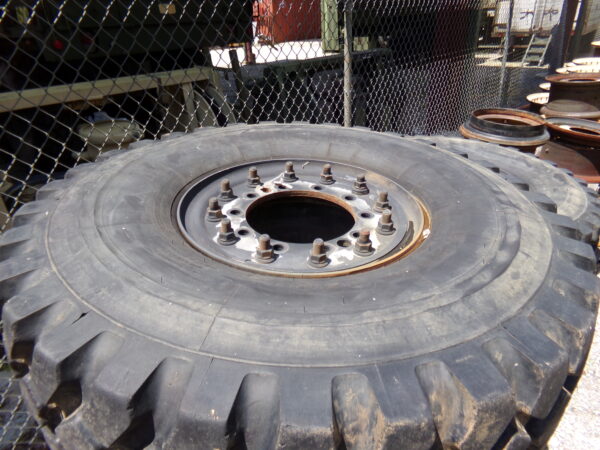 Michelin 16.00R20 MTVR 7 Ton Tires with Wheels - Image 3