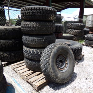 BF Goodrich 37x12.50 R16.5 HMMWV Tires & Wheels (Various Grades)
