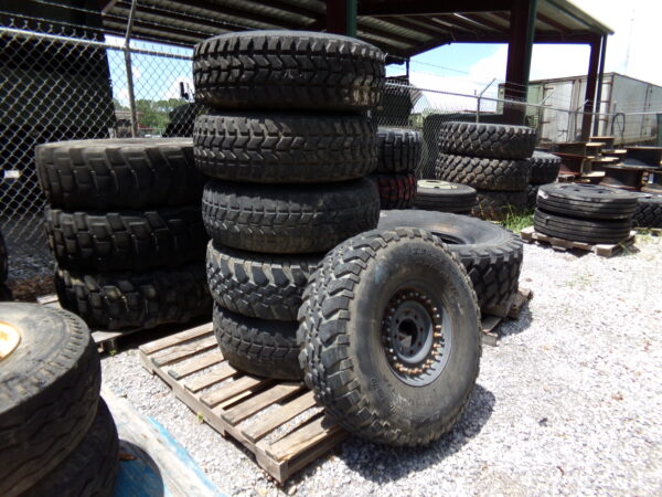 BF Goodrich 37x12.50 R16.5 HMMWV Tires & Wheels (Various Grades)