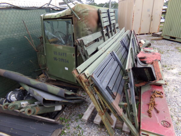 5 Ton Cargo Side Panels and Troop Seats - Image 2