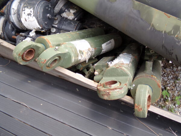 Assorted Hydraulic Helicopter Parts