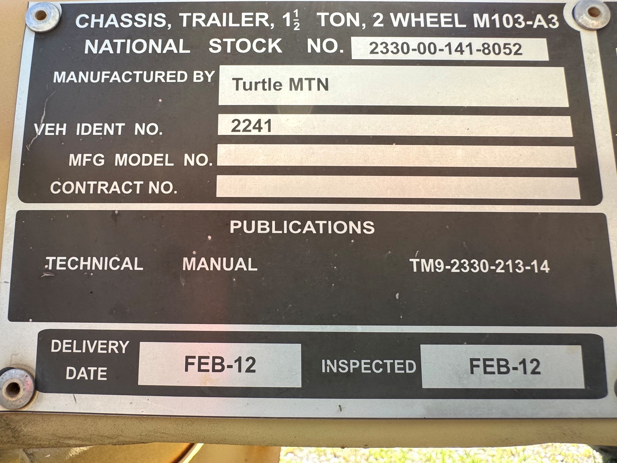 10kW Twin Generator Set Trailer (Tan) MEP-803A - Image 10