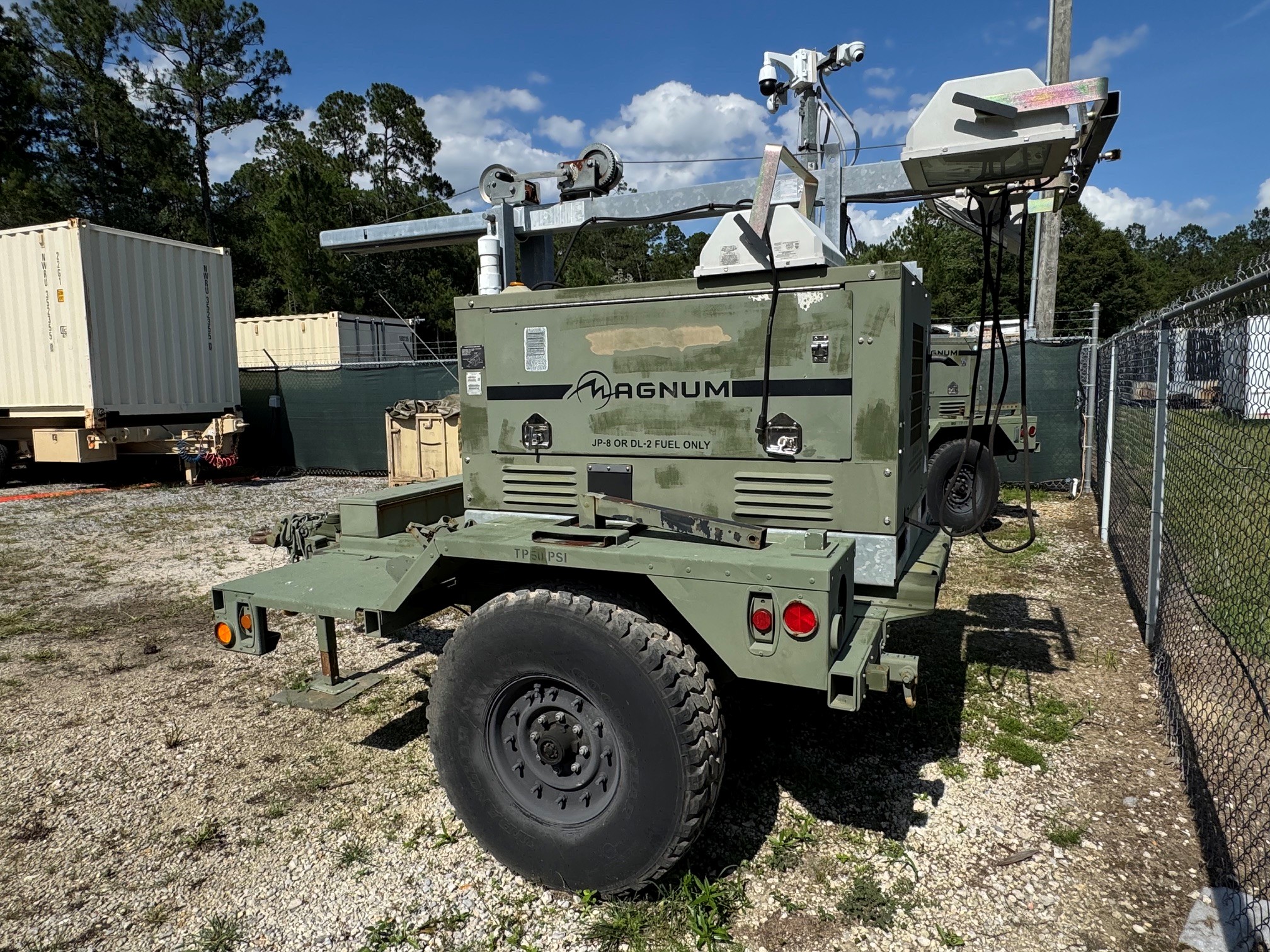 Magnum Light Tower Trailer (Green) MLT5060MIT & M1102 - Image 2